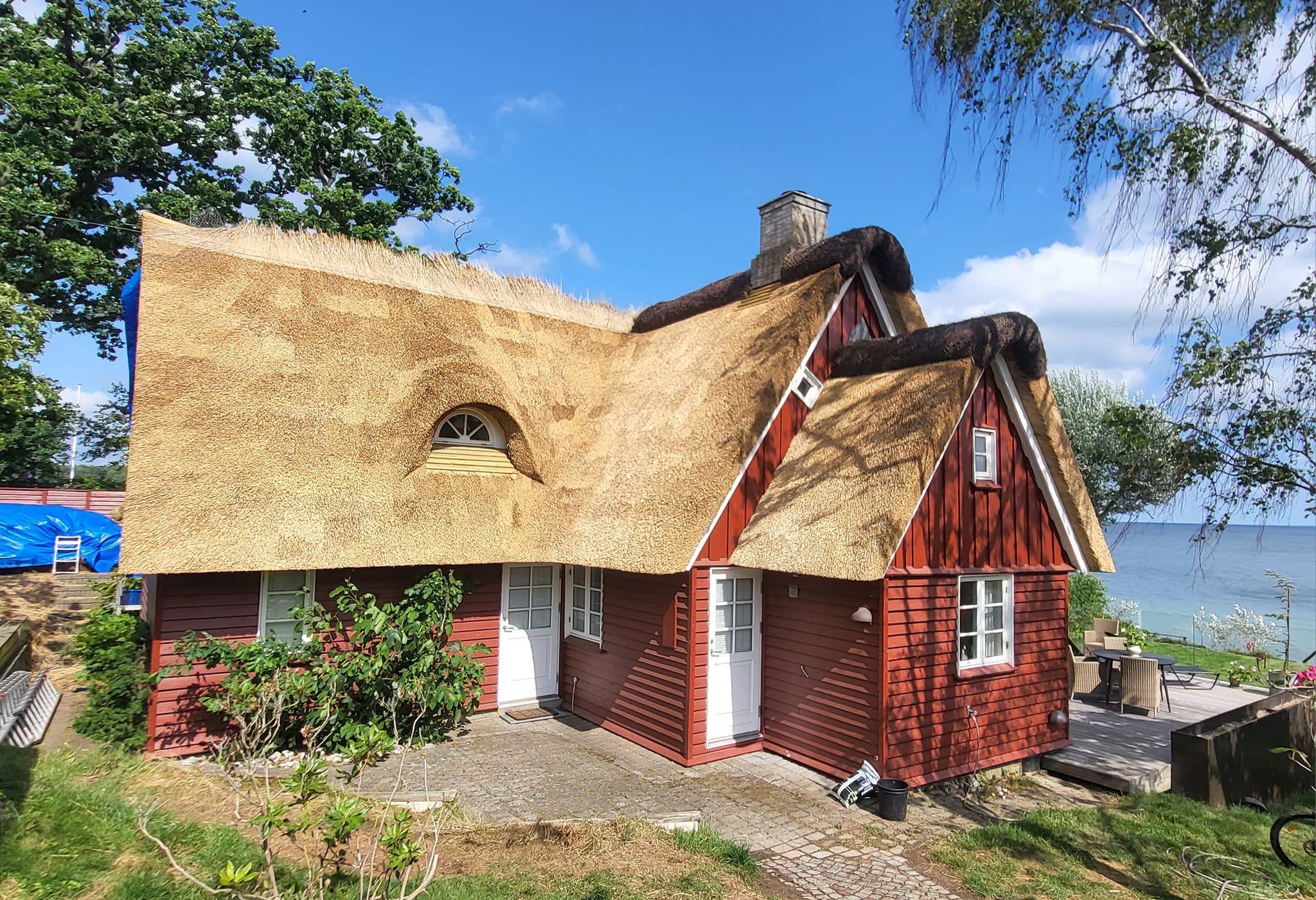 Rødt træhus 2