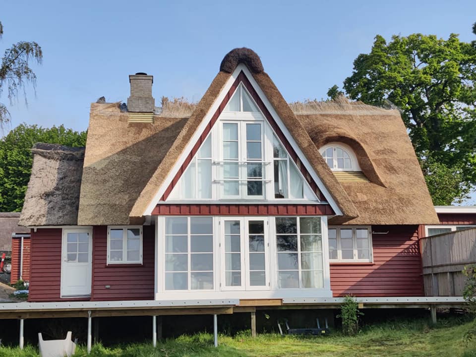 Rødt træhus 3