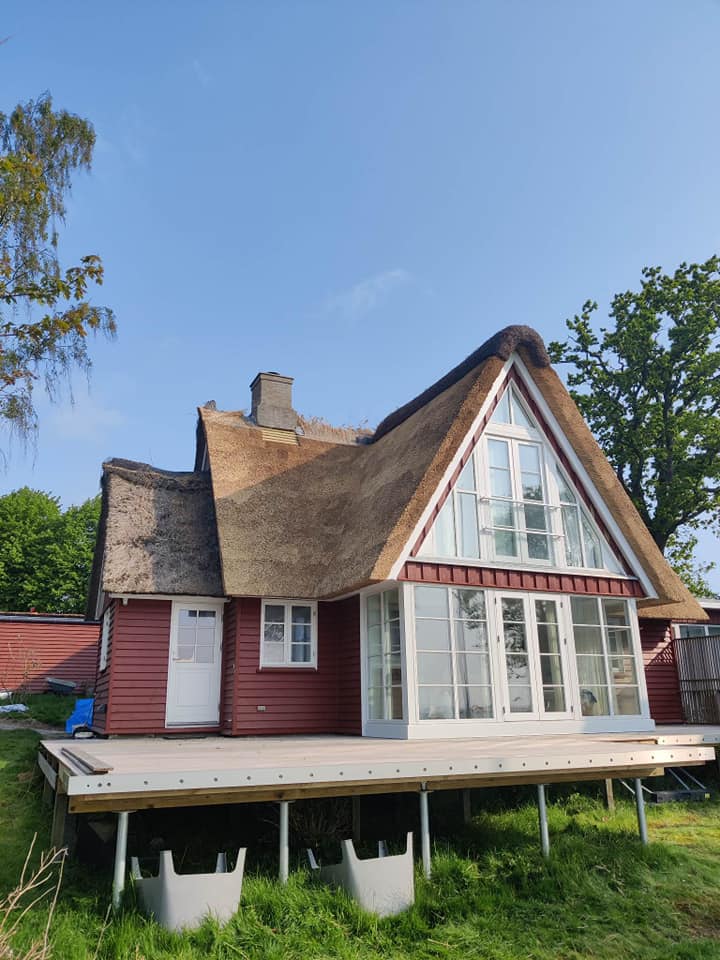 Rødt træhus 4